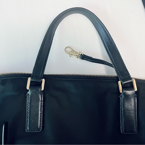 MICHAEL Michael Kors Bags Michael Kors Black Nylon Tote Crossbody